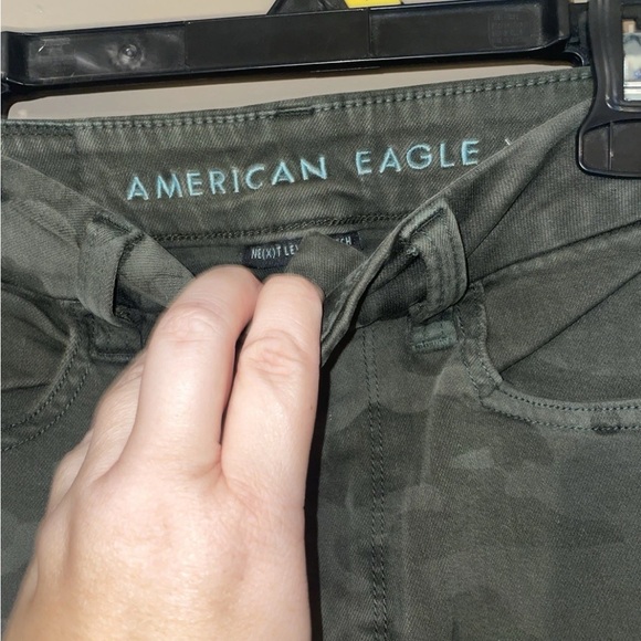 American Eagle Women’s Next Level Stretch Curvy Super High Rise Jeggings Sz 0 R - Picture 3 of 5